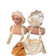 For Naturals by Natural Satin Bonnet
