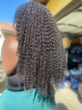 Kinky Curly Thin Part Wig