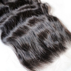 Raw Cambodian Natural Wavy 6x6 HD Closure