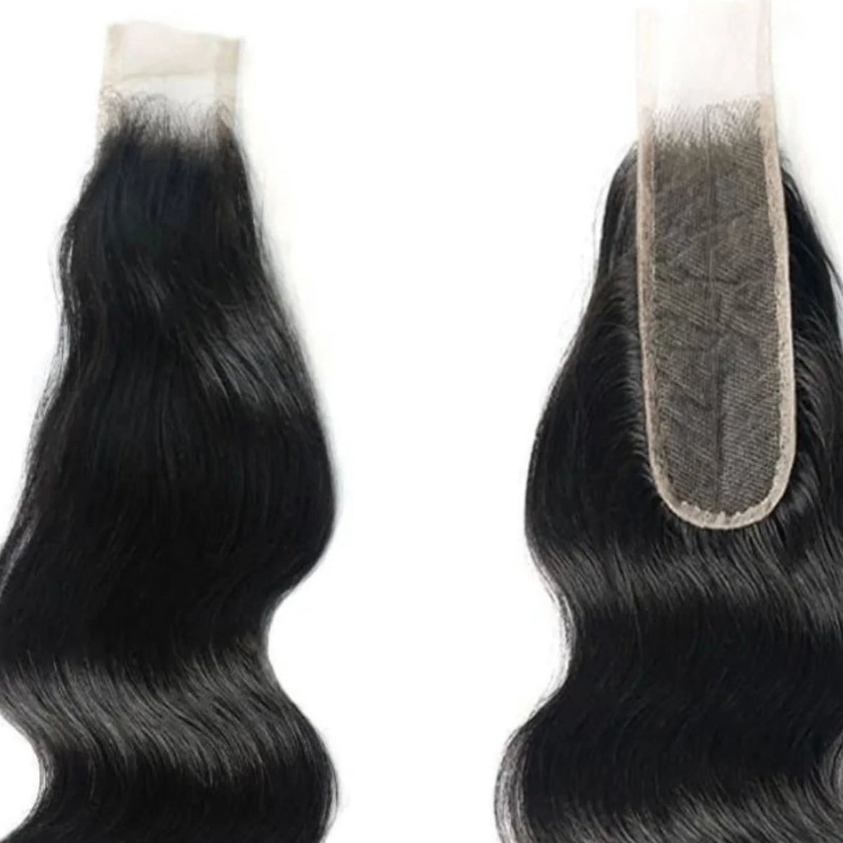 2x6 closure RAW Cambodian Natural Wavy