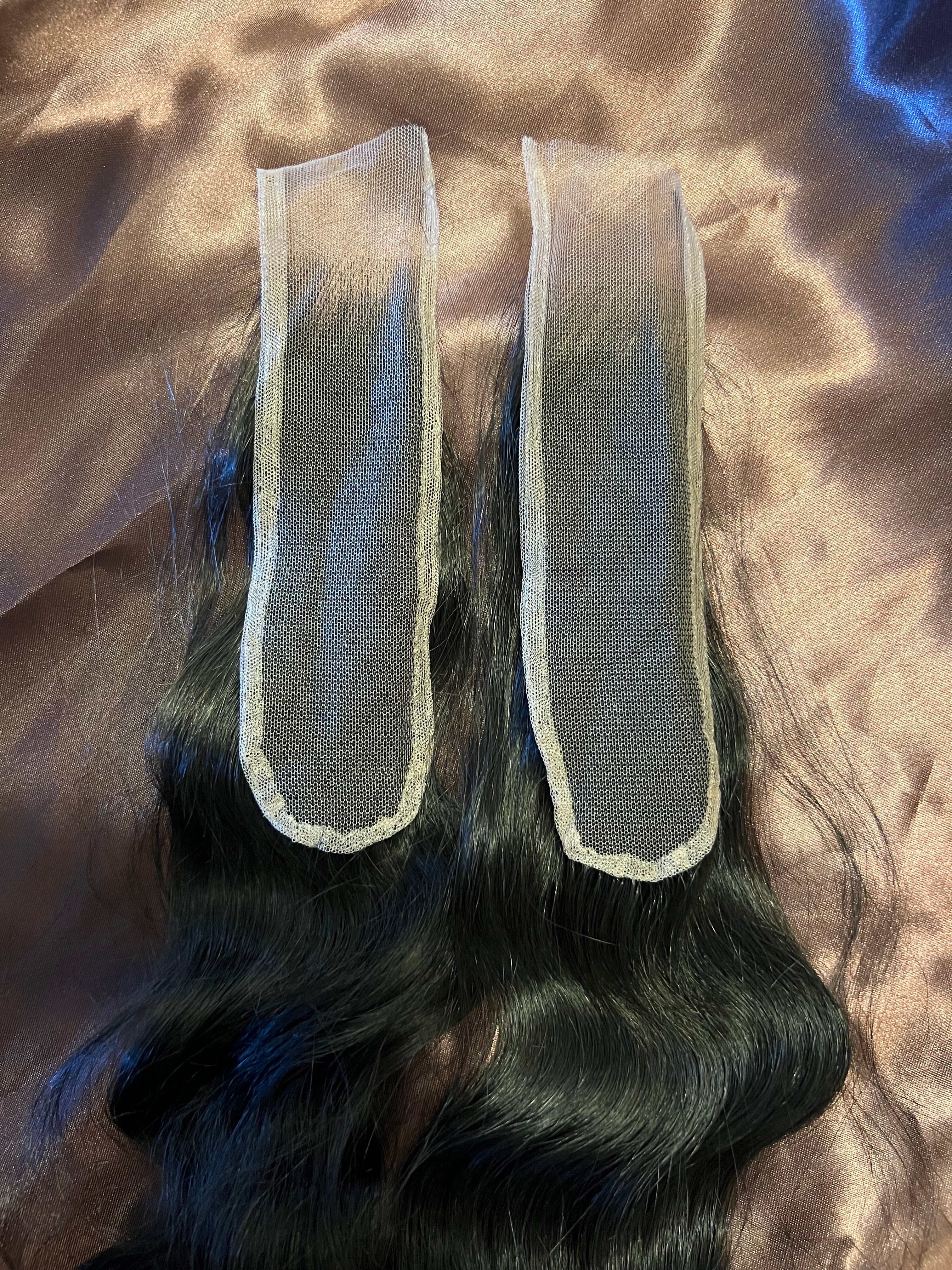 2x6 closure RAW Cambodian Natural Wavy