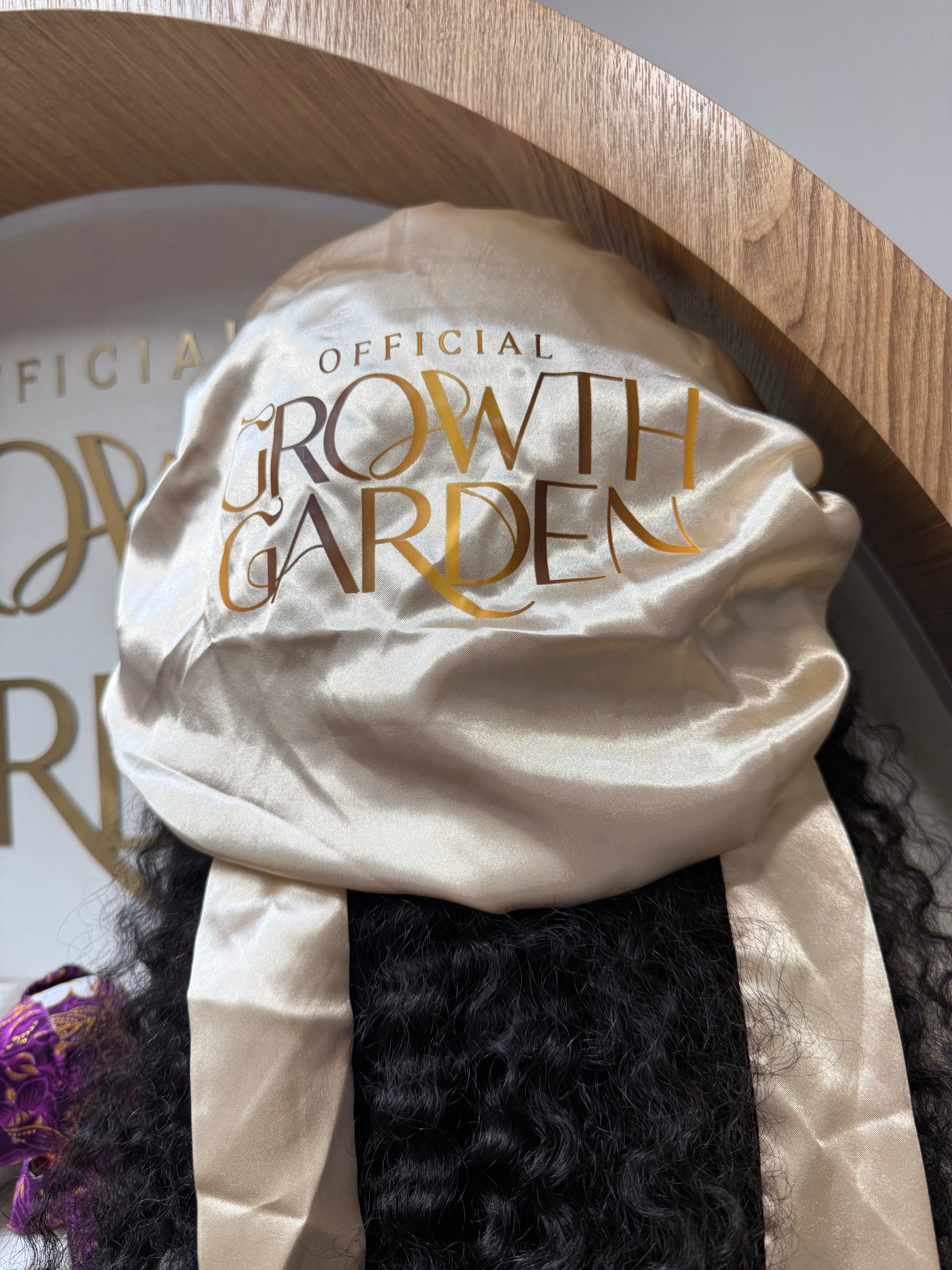 For Naturals by Natural Satin Bonnet