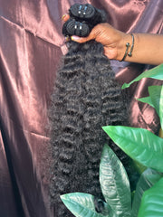 Raw Burmese Curly Single Bundles