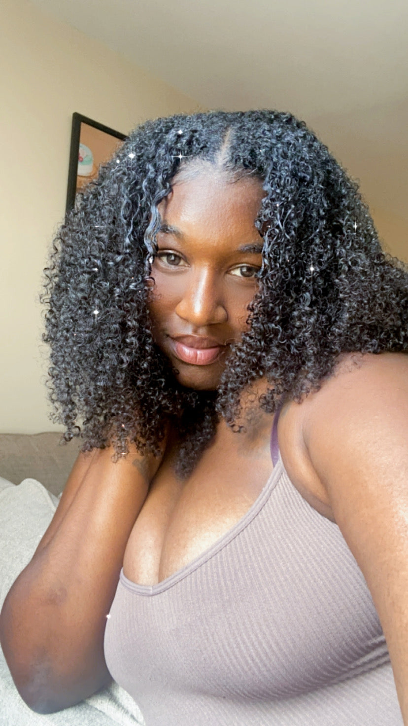 Kinky Curly Goddess Clip In Extensions 4B/4C