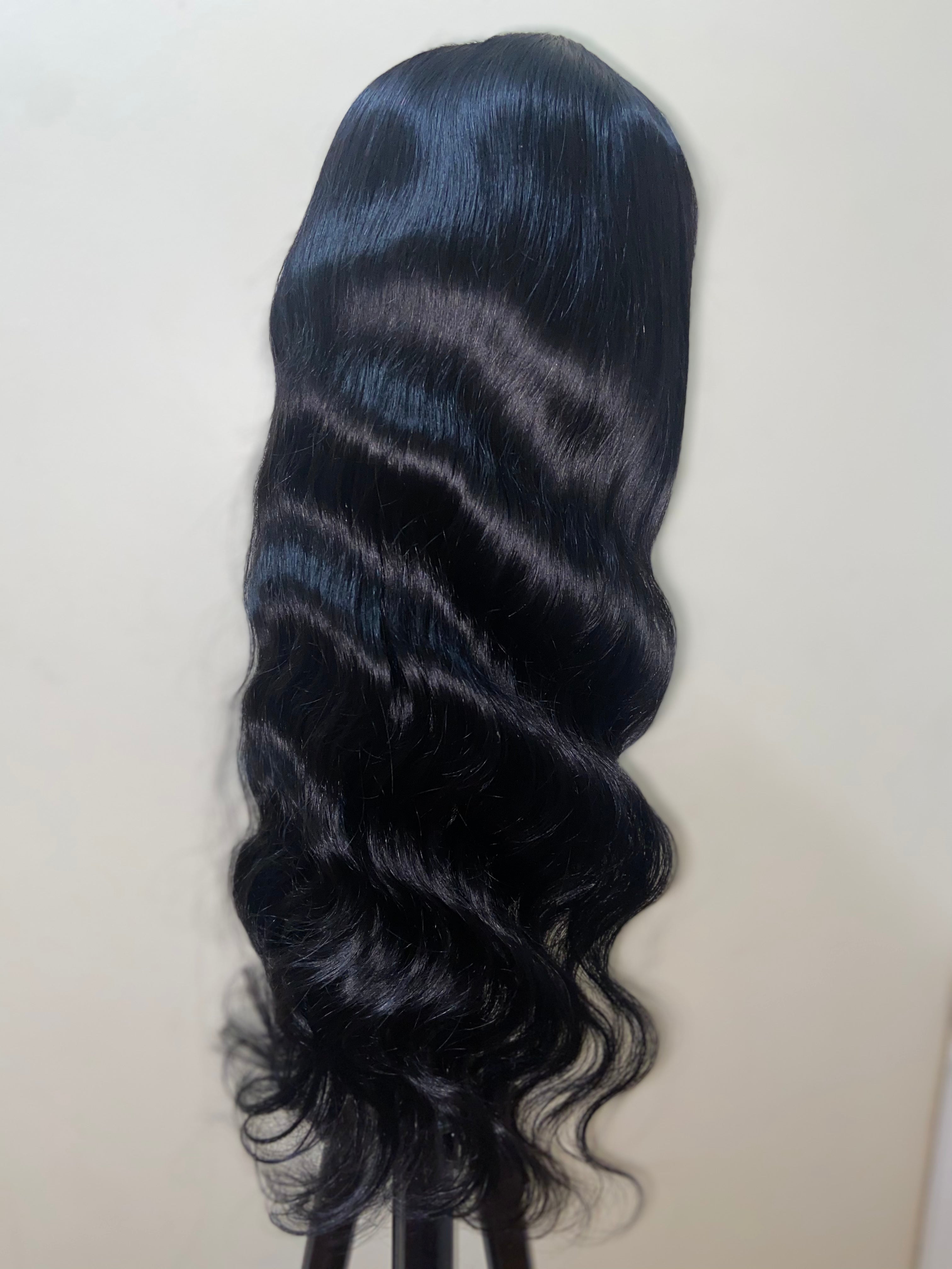 Silk Press Wavy Thin Part Wig