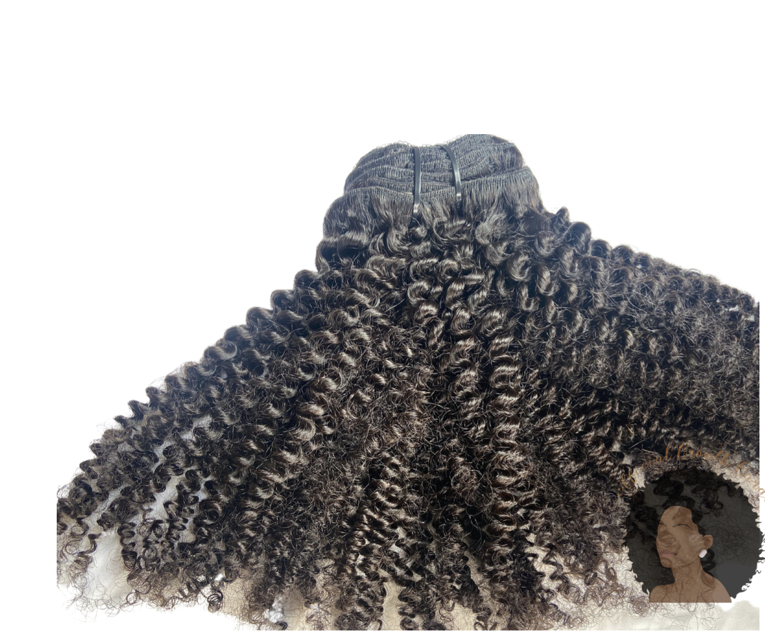 Kinky Curly Goddess Clip In Extensions 4B/4C